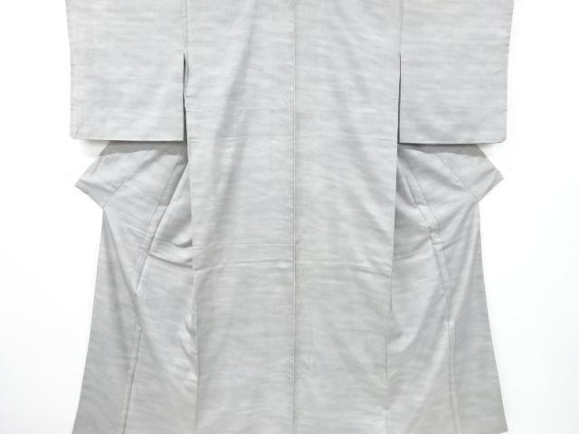 無形文化財本場牛首紬　霞模様一つ紋着物